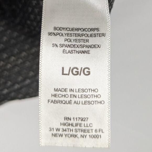 Reebok Mens L Gray Activewear T-Shirt Performance Mesh Stretch Training Tee - Picture 4 of 5